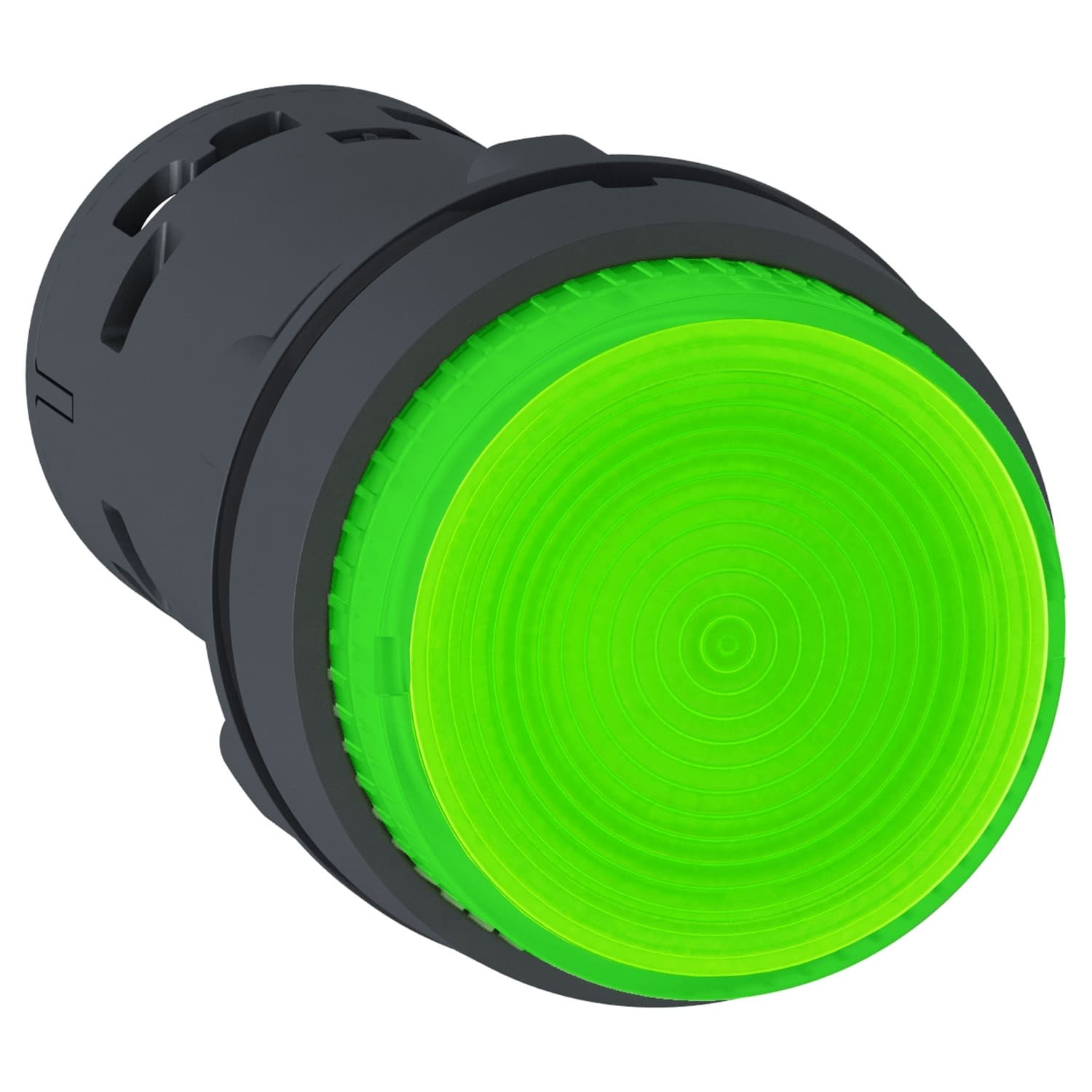 Schneider XB7NW3361 | ILLUM. P.B – Bulb – Spring Rtn -1NO – Green – 230v