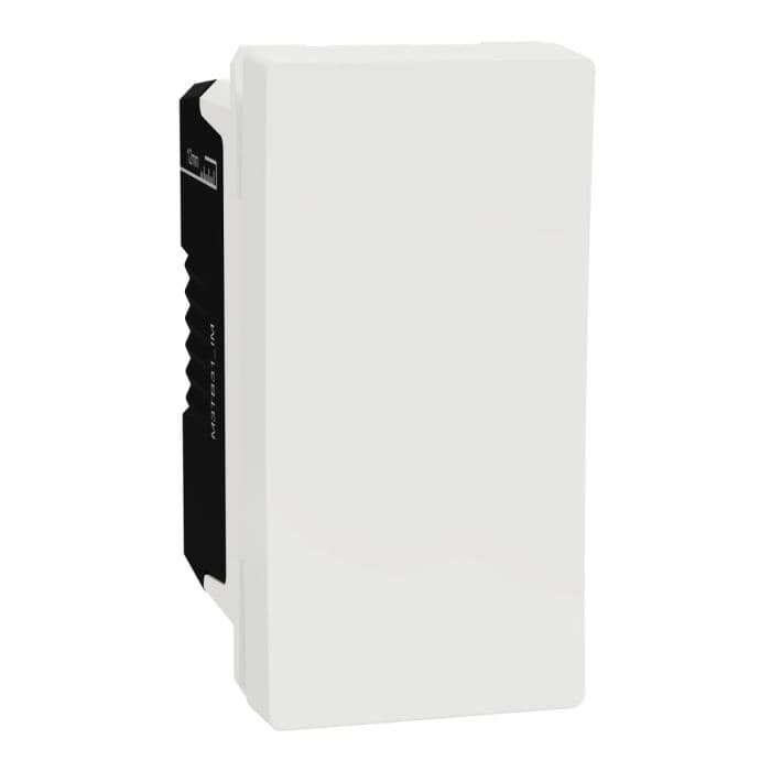 Schneider Electric Intermediate Switch, Miluz E, 10-16A, 250V, 1 Module, White