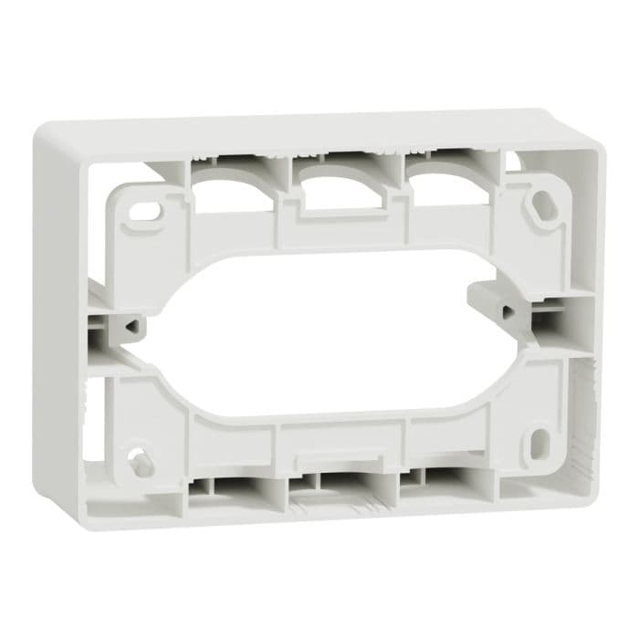 Schneider Electric New Unica 3 Modules Surface Mounting Box Studio