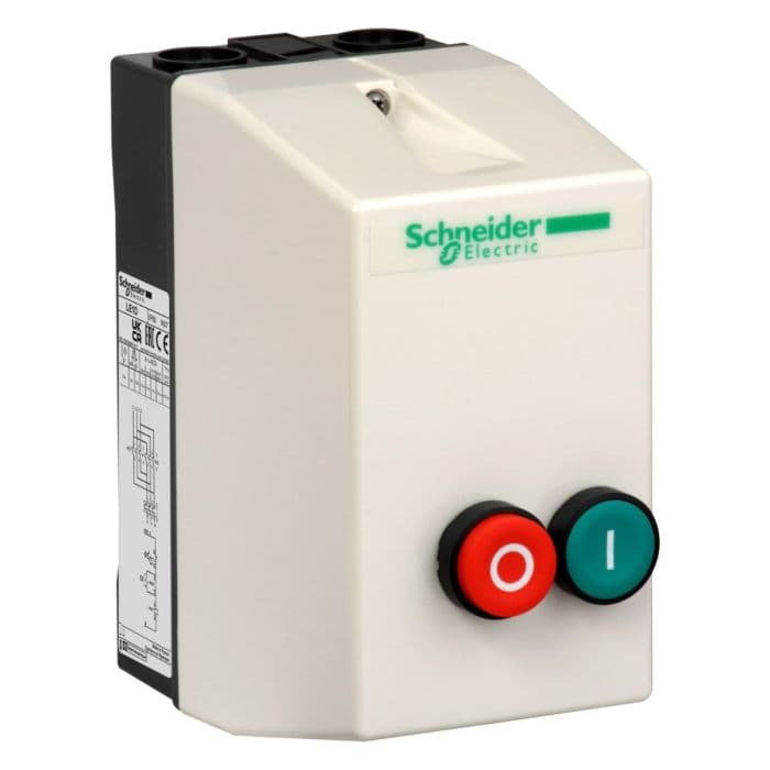 Schneider Electric TeSys LE Enclosed DOL Starter, 12 A, 220 V AC Coil