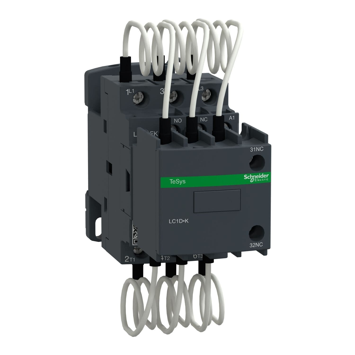 Capacitor Contactor TeSys D, 12.5 kvar at 400 V, 50 Hz, Coil 220 V AC, 50/60 Hz