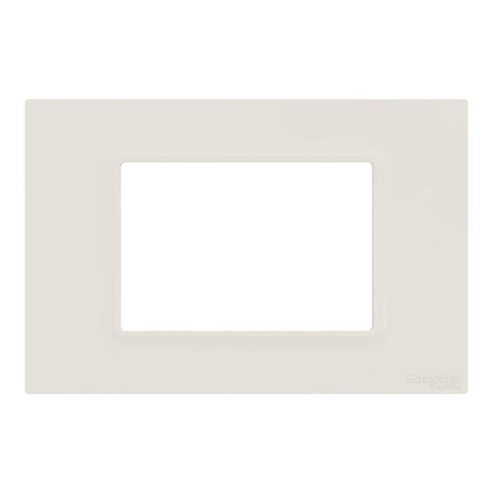 Schneider Electric Cover Frame, Miluz E, 3 Gang, Ivory