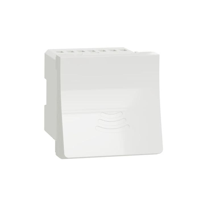 Schneider Electric New Unica Electronic Doorbell, 2 Modules, White