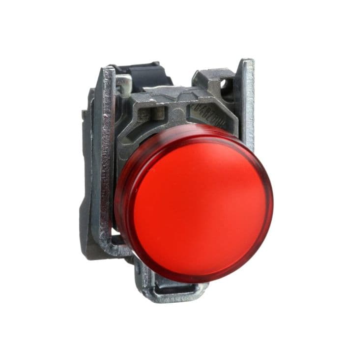 Schneider Electric Push Button, Momentary, Illuminated, 22mm Mounting
